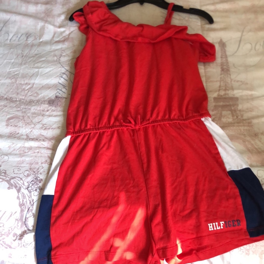 TOMMY HILFIGER PREVIOUSNEXT
KIDS' ONE-SHOULDER ROMPER